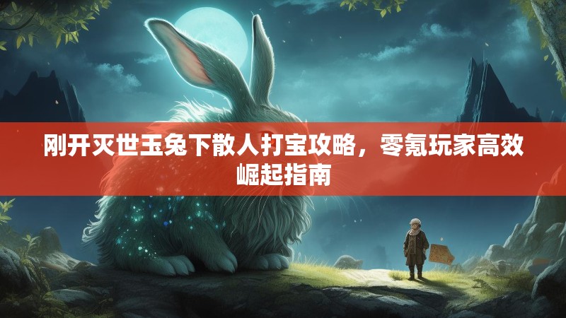 刚开灭世玉兔下散人打宝攻略，零氪玩家高效崛起指南