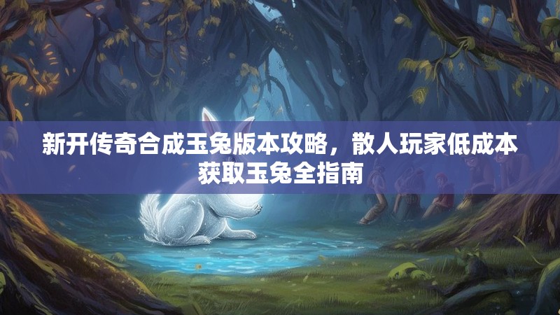 新开传奇合成玉兔版本攻略，散人玩家低成本获取玉兔全指南