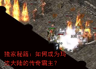 独家秘籍：如何成为玛法大陆的传奇霸主？