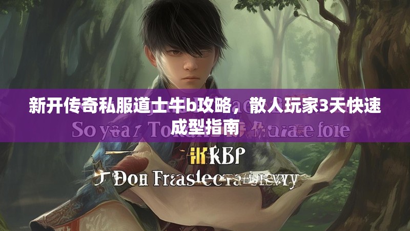 新开传奇私服道士牛b攻略，散人玩家3天快速成型指南