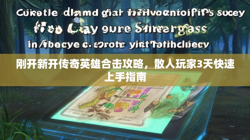 刚开新开传奇英雄合击攻略，散人玩家3天快速上手指南