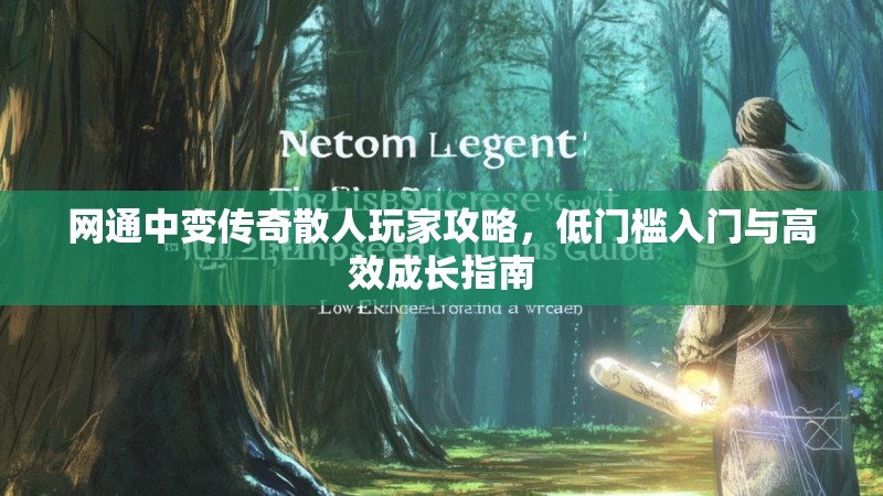 网通中变传奇散人玩家攻略，低门槛入门与高效成长指南