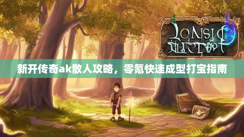 新开传奇ak散人攻略，零氪快速成型打宝指南