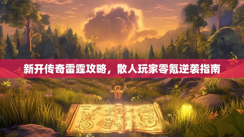 新开传奇雷霆攻略，散人玩家零氪逆袭指南