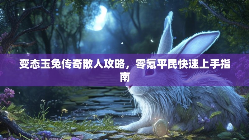 变态玉兔传奇散人攻略，零氪平民快速上手指南