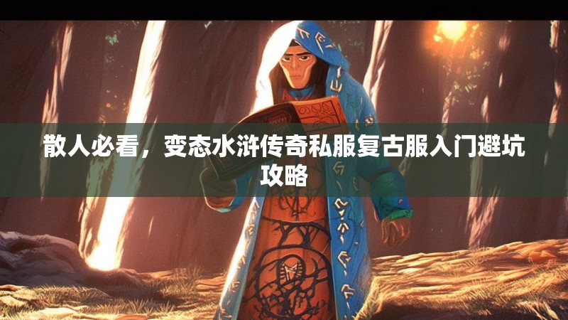 散人必看，变态水浒传奇私服复古服入门避坑攻略