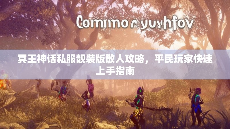 冥王神话私服靓装版散人攻略，平民玩家快速上手指南