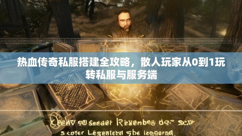 热血传奇私服搭建全攻略，散人玩家从0到1玩转私服与服务端