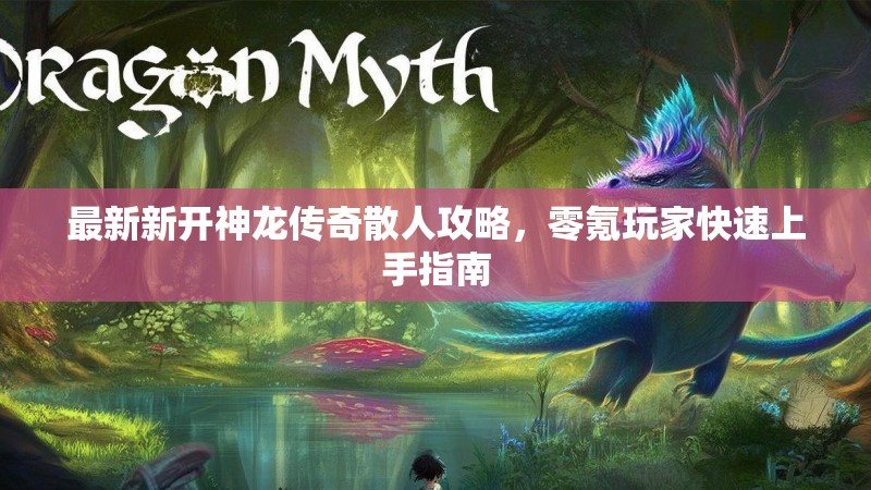 最新新开神龙传奇散人攻略，零氪玩家快速上手指南