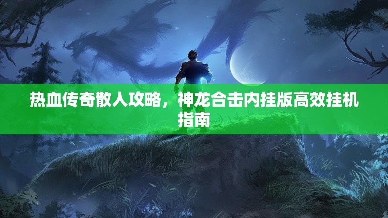 热血传奇散人攻略，神龙合击内挂版高效挂机指南