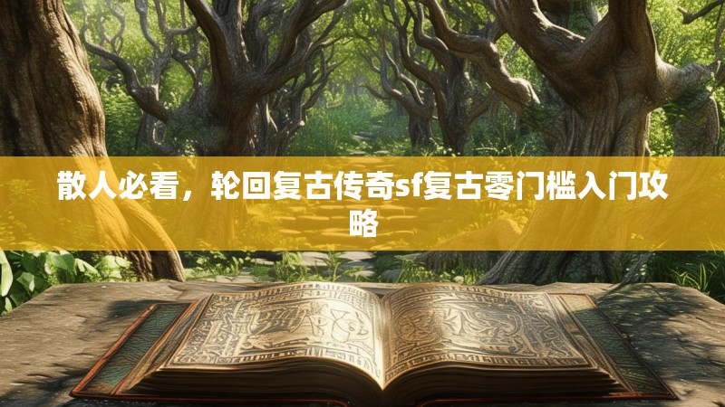 散人必看，轮回复古传奇sf复古零门槛入门攻略
