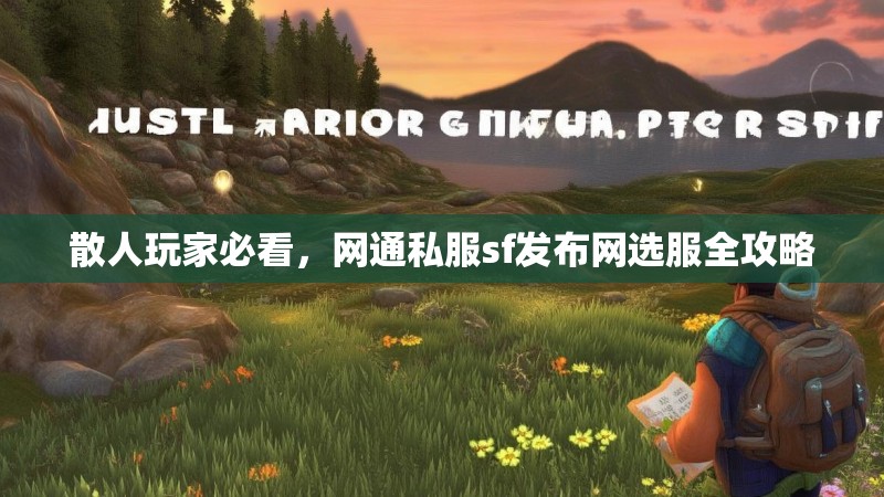 散人玩家必看，网通私服sf发布网选服全攻略