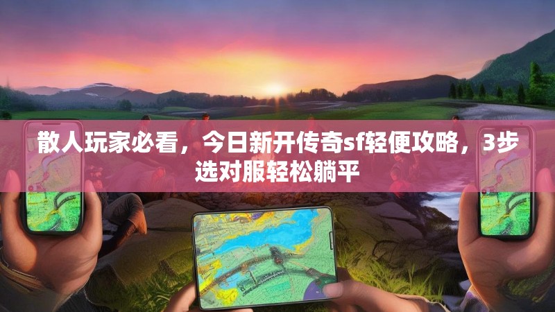 散人玩家必看，今日新开传奇sf轻便攻略，3步选对服轻松躺平
