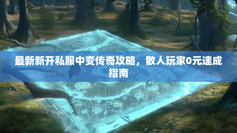 最新新开私服中变传奇攻略，散人玩家0元速成指南