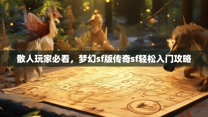 散人玩家必看，梦幻sf版传奇sf轻松入门攻略