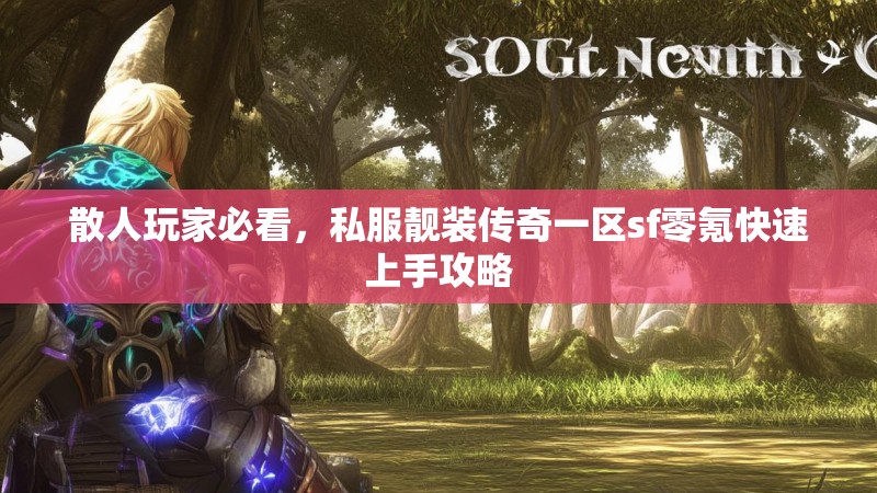 散人玩家必看，私服靓装传奇一区sf零氪快速上手攻略
