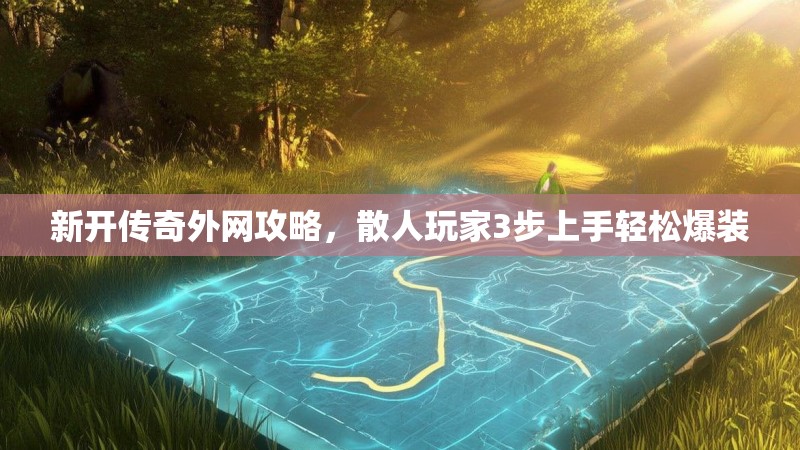 新开传奇外网攻略，散人玩家3步上手轻松爆装