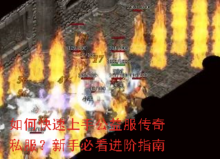 如何快速上手公益服传奇私服？新手必看进阶指南