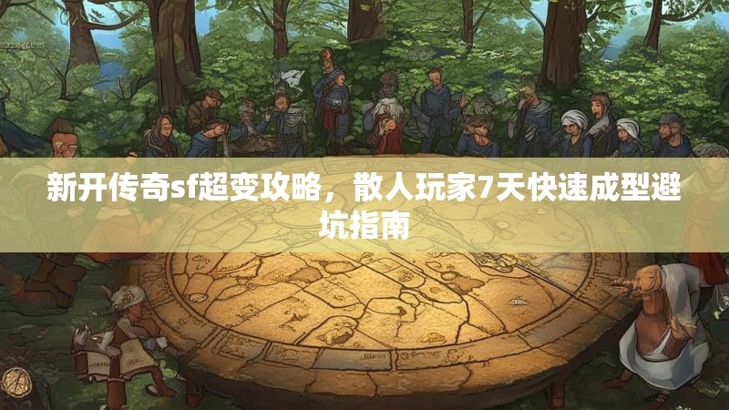 新开传奇sf超变攻略，散人玩家7天快速成型避坑指南