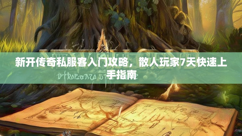 新开传奇私服客入门攻略，散人玩家7天快速上手指南