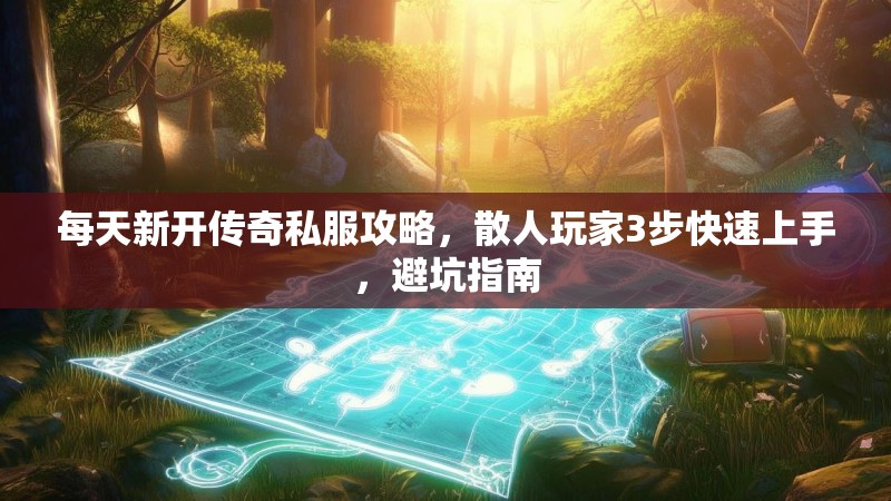 每天新开传奇私服攻略，散人玩家3步快速上手，避坑指南