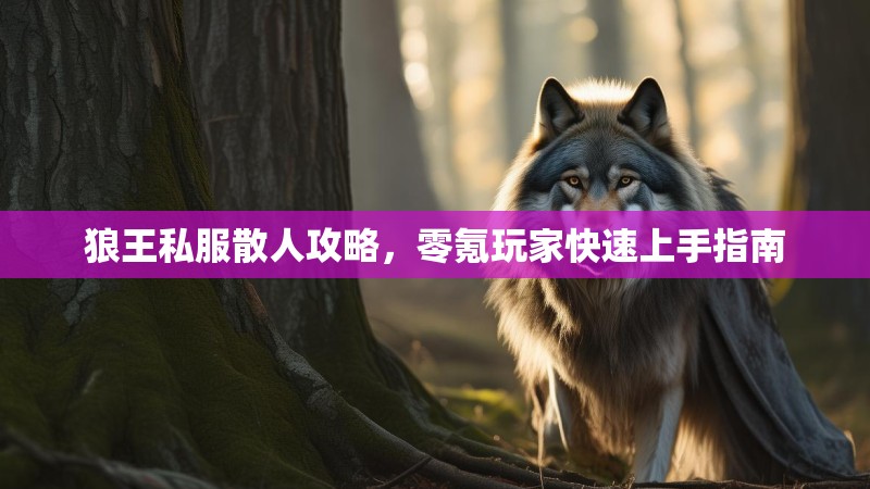 狼王私服散人攻略，零氪玩家快速上手指南