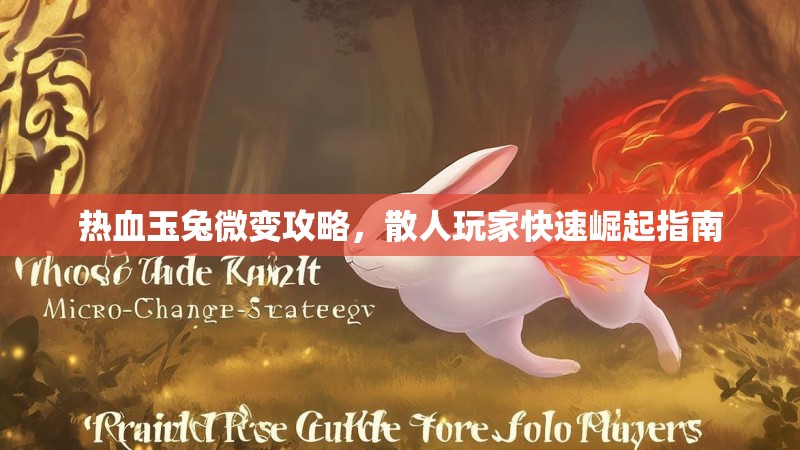 热血玉兔微变攻略，散人玩家快速崛起指南