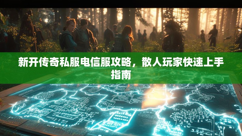 新开传奇私服电信服攻略，散人玩家快速上手指南