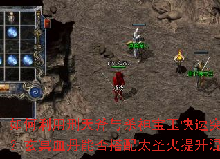 如何利用刑天斧与杀神宝玉快速突破帝君凤羽副本？玄冥血丹能否搭配太圣火提升混沌魔爪伤害？