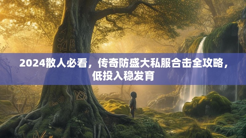 2024散人必看，传奇防盛大私服合击全攻略，低投入稳发育