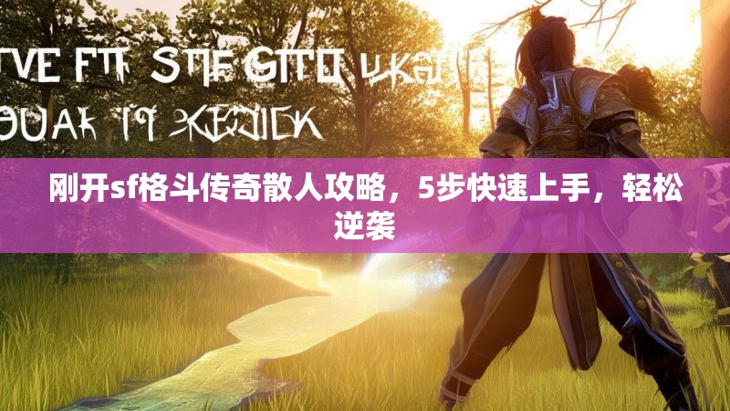 刚开sf格斗传奇散人攻略，5步快速上手，轻松逆袭