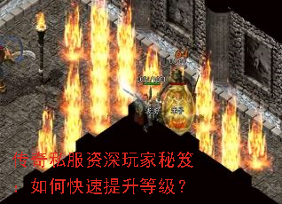传奇私服资深玩家秘笈：如何快速提升等级？