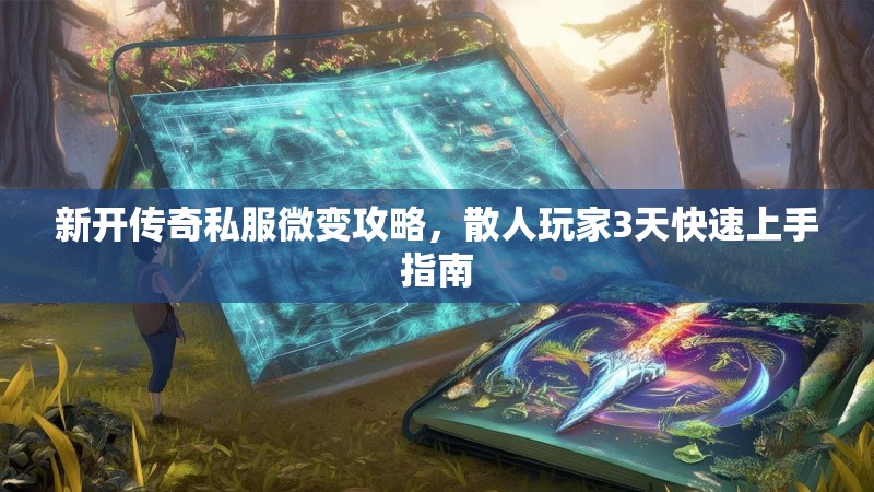 新开传奇私服微变攻略，散人玩家3天快速上手指南