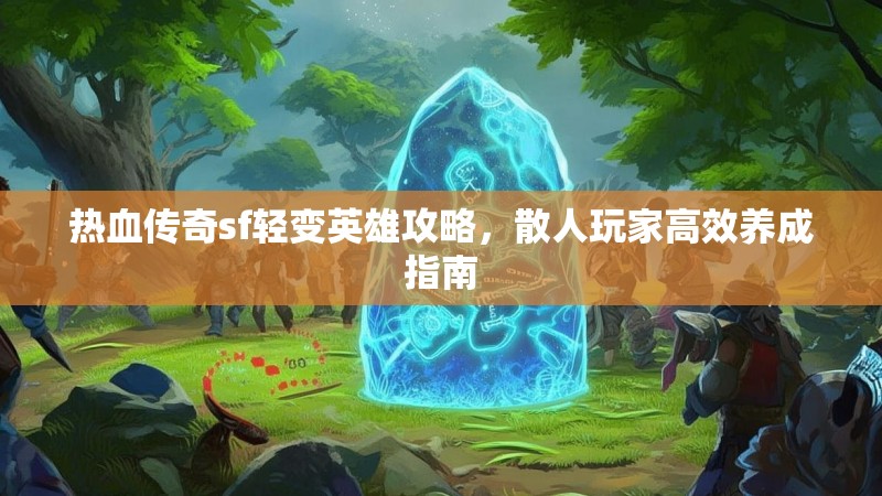 热血传奇sf轻变英雄攻略，散人玩家高效养成指南
