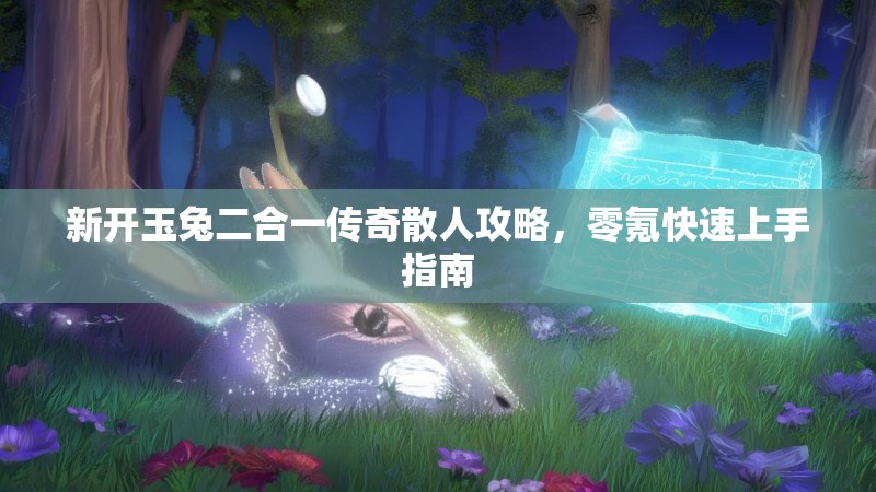 新开玉兔二合一传奇散人攻略，零氪快速上手指南