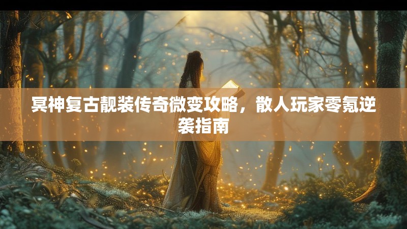 冥神复古靓装传奇微变攻略，散人玩家零氪逆袭指南