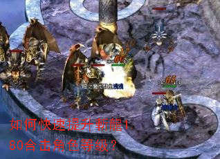如何快速提升斬龍1.80合击角色等级？