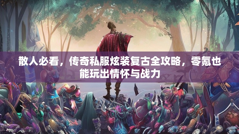 散人必看，传奇私服炫装复古全攻略，零氪也能玩出情怀与战力
