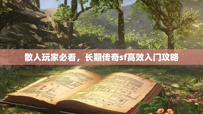 散人玩家必看，长期传奇sf高效入门攻略