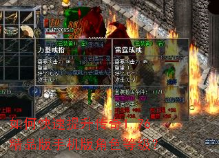 如何快速提升传奇1.76精品版手机版角色等级？