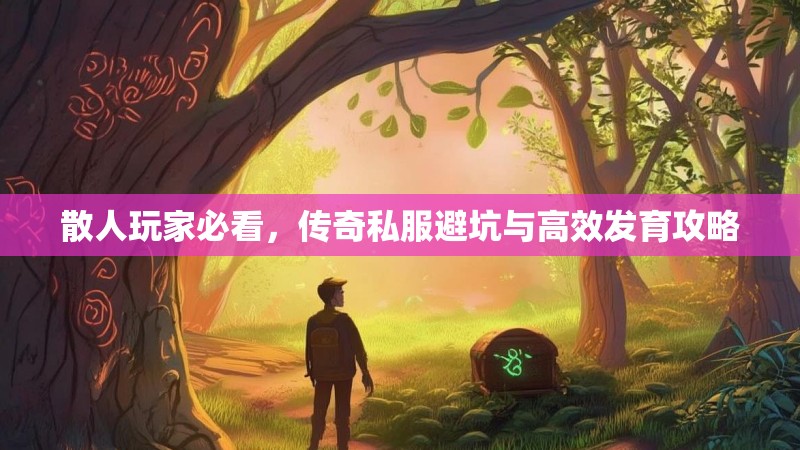 散人玩家必看，传奇私服避坑与高效发育攻略