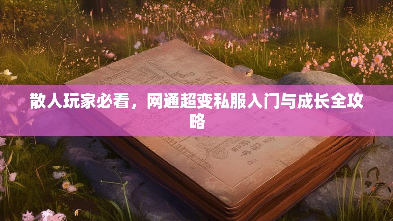 散人玩家必看，网通超变私服入门与成长全攻略