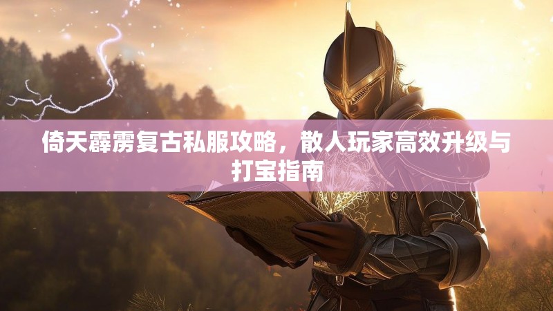 倚天霹雳复古私服攻略，散人玩家高效升级与打宝指南