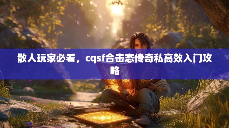 散人玩家必看，cqsf合击态传奇私高效入门攻略