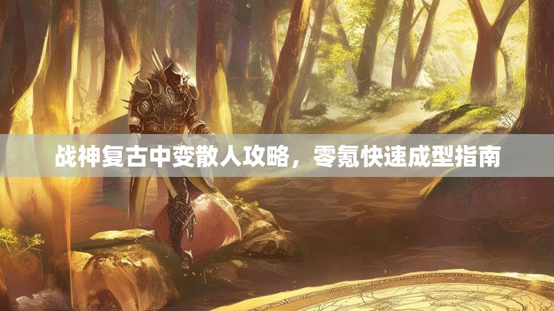 战神复古中变散人攻略，零氪快速成型指南