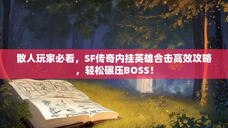 散人玩家必看，SF传奇内挂英雄合击高效攻略，轻松碾压BOSS！