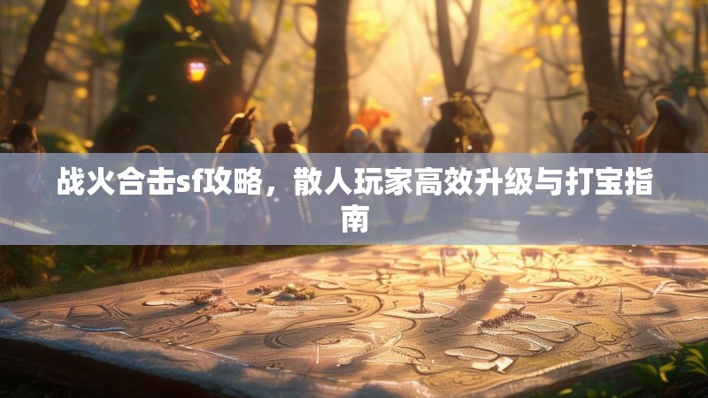 战火合击sf攻略，散人玩家高效升级与打宝指南