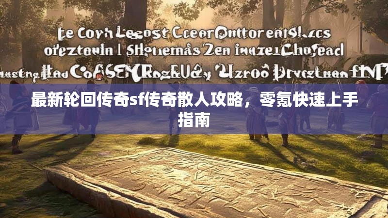 最新轮回传奇sf传奇散人攻略，零氪快速上手指南