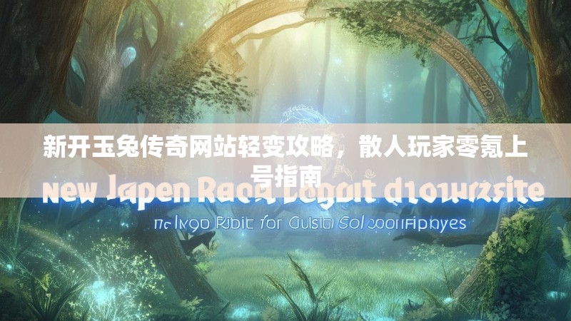 新开玉兔传奇网站轻变攻略，散人玩家零氪上号指南