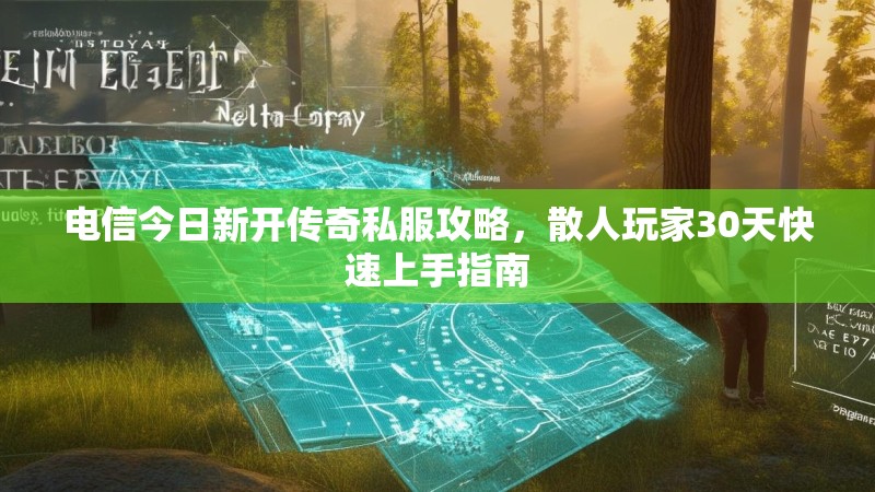 电信今日新开传奇私服攻略，散人玩家30天快速上手指南